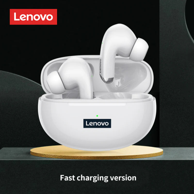 **Lenovo LP5 Wireless Bluetooth Earbuds: Hi-Fi Sound & Waterproof Design**