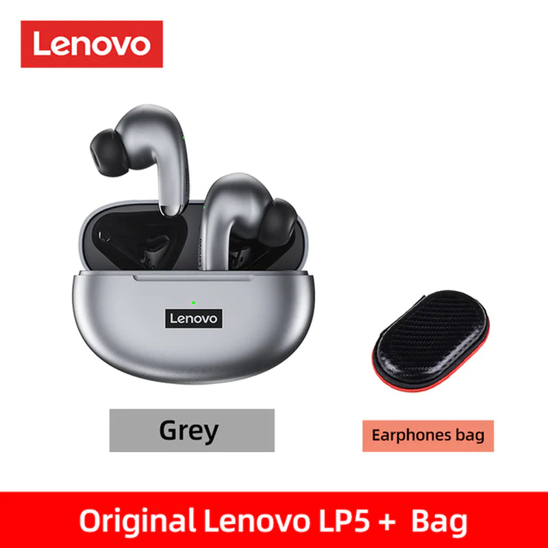 **Lenovo LP5 Wireless Bluetooth Earbuds: Hi-Fi Sound & Waterproof Design**