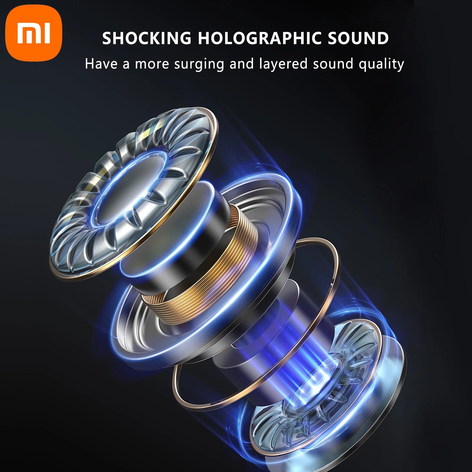 XIAOMI Buds5 HIFI Stereo Sound Bluetooth5.3 Headphone  