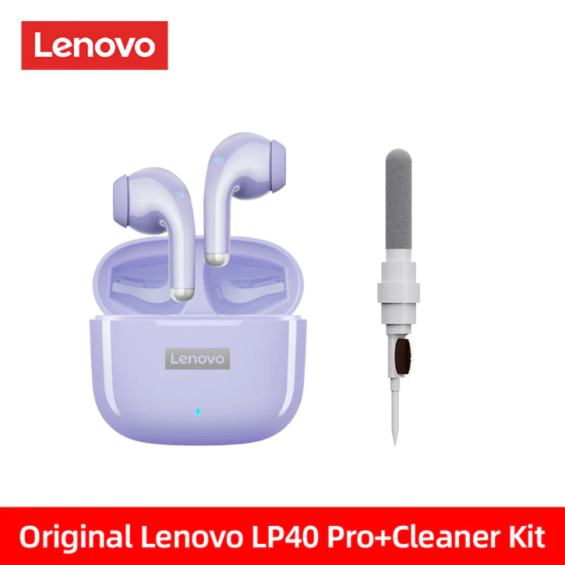 Original Lenovo LP40 Pro TWS Earphones Wireless Bluetooth 5.1 Sport Noise Reduction Headphones Touch Control 250Mah 2022 New