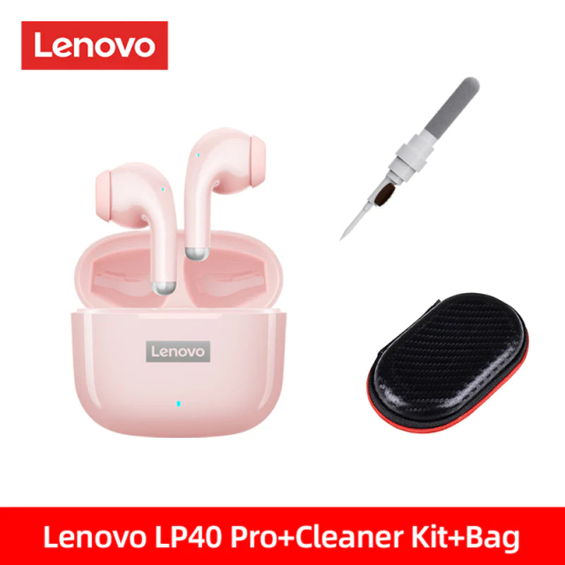 Original Lenovo LP40 Pro TWS Earphones Wireless Bluetooth 5.1 Sport Noise Reduction Headphones Touch Control 250Mah 2022 New